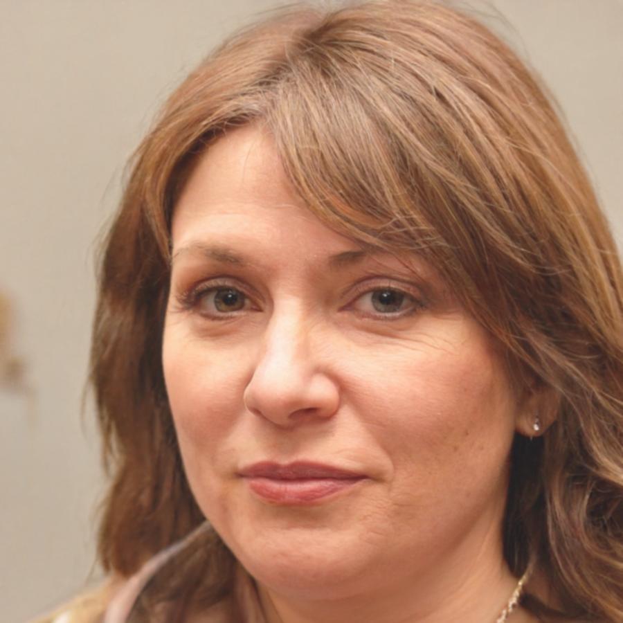 Retrato profesional de analista financiera